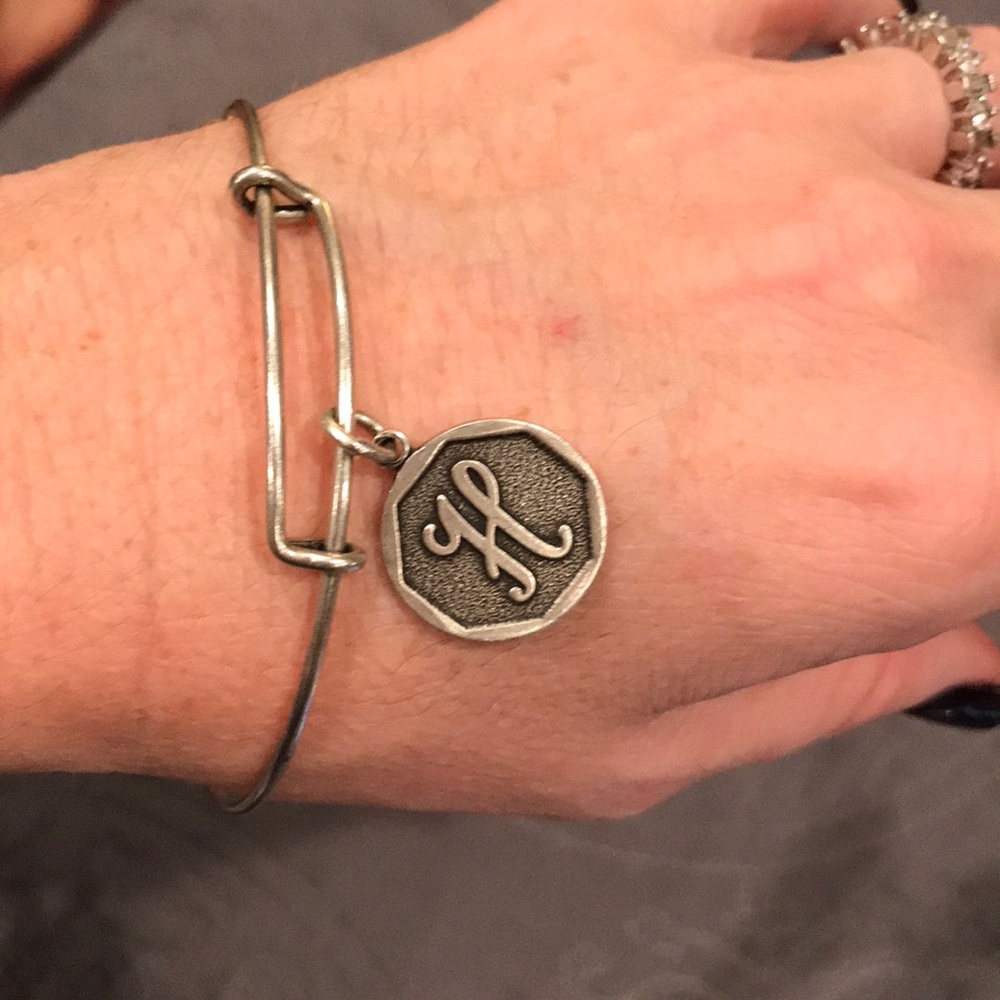 Alex and Ani bracelet with H monogram. - Picture 4 of 5